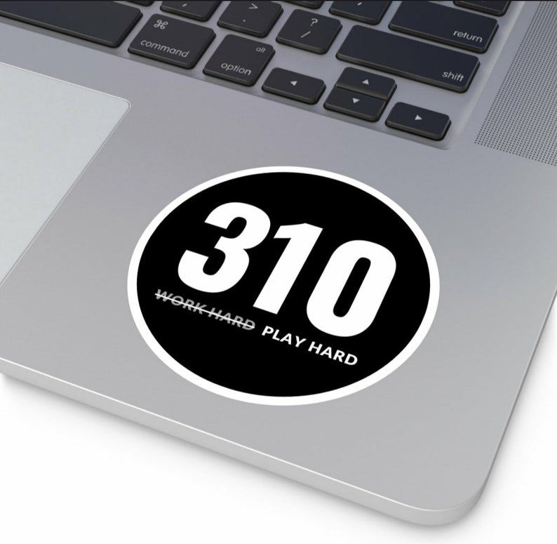 310 Area Code Sticker - Etsy