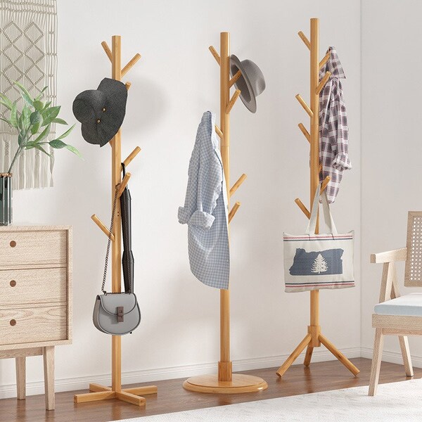Wooden Coat Rack Etsy