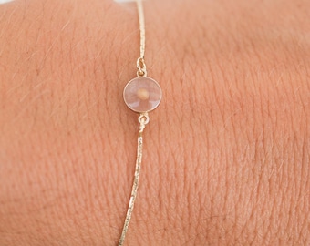 Mustard seed bracelet. Adjustable Gold Filled mustard seed jewelry. Faith bracelet. Minimalist Christian jewelry. Christmas gift for her