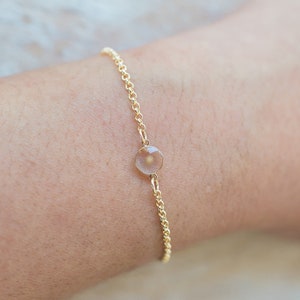 Senfkorn Armband. Sterling Silber oder Gold Filled Senfkorn Schmuck. Glaube Armband. Christlicher Schmuck. Weihnachtsglaubensgeschenk Armband
