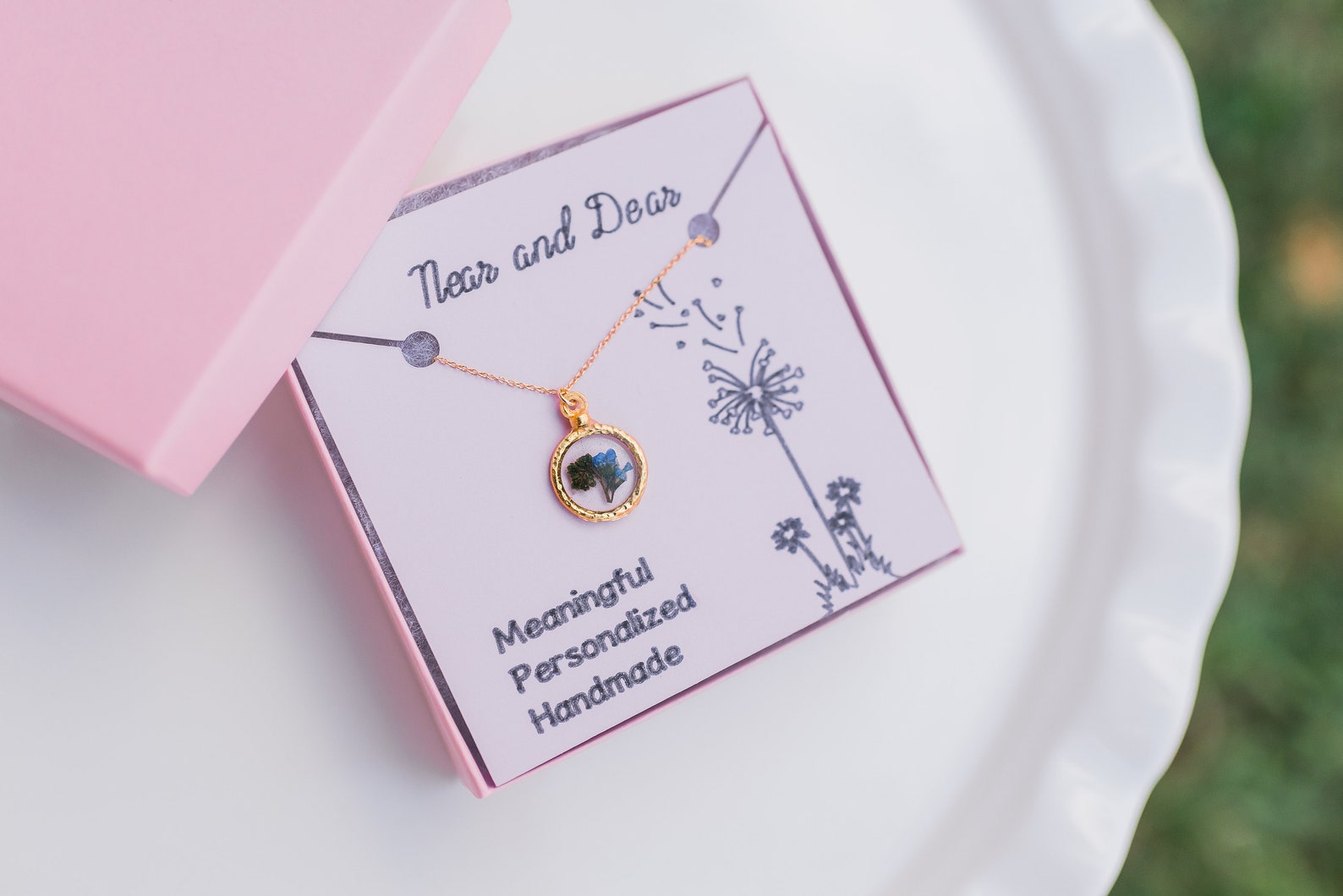 Me Not Flower Miscarriage Gift Necklace. Child Loss Etsy