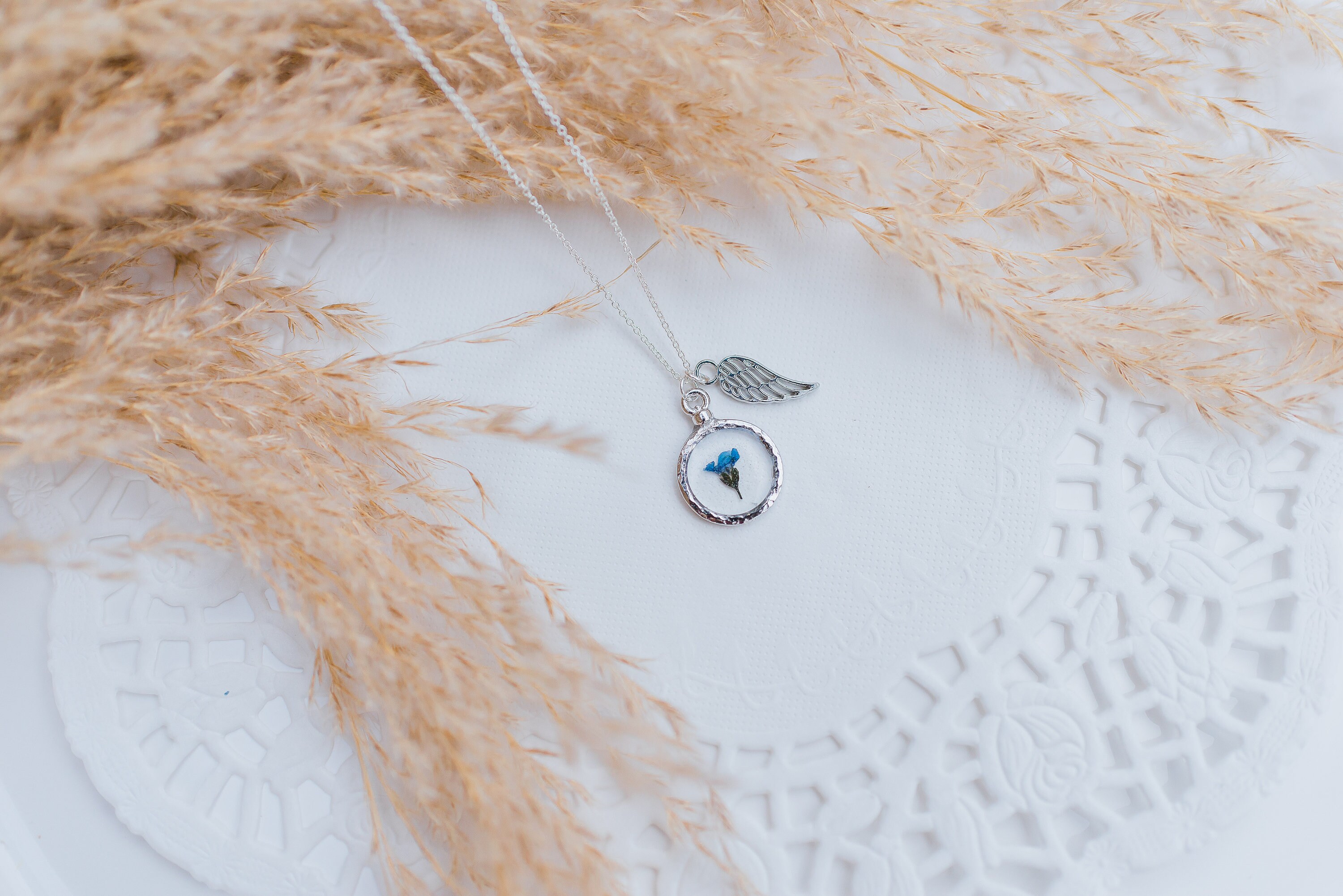Me Not Flower Miscarriage Gift Necklace. Sympathy and Etsy