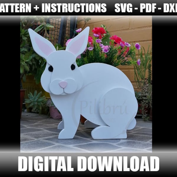 Easter Bunny Planter - Etsy
