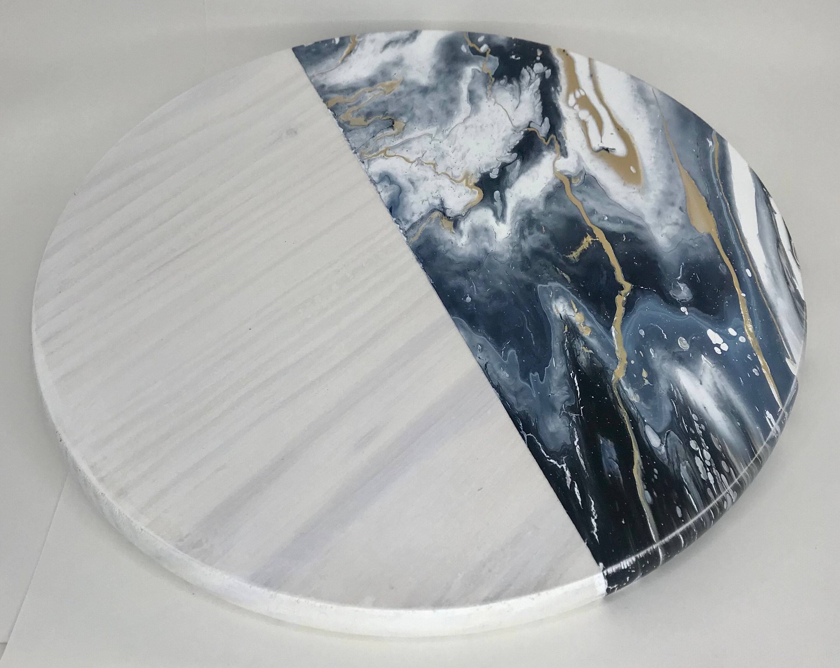 Bandeja Susan moderna y minimalista de mármol bandeja de | Etsy