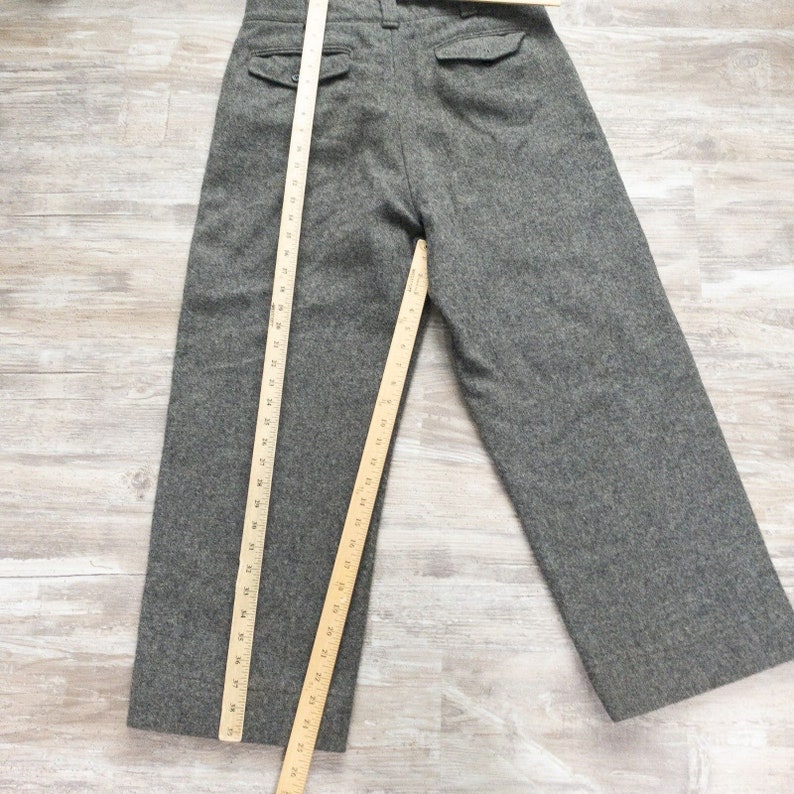 Woolrich Vintage 60s 70s USA Mens Gray Malone Heavy Wool Hunting Field