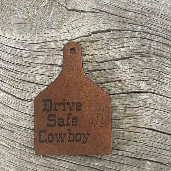 Leather Ear Tag Etsy