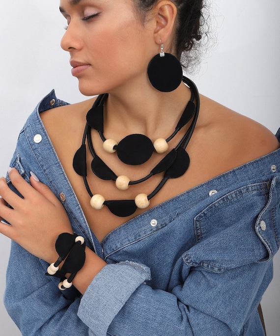 Necklace and sale bracelet set womens