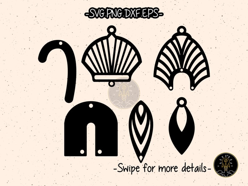 Necklace Template SVG Laser Cut File Etsy