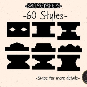 Bible Folder Tabs Template SVG Cricut Laser Cut File Clipart