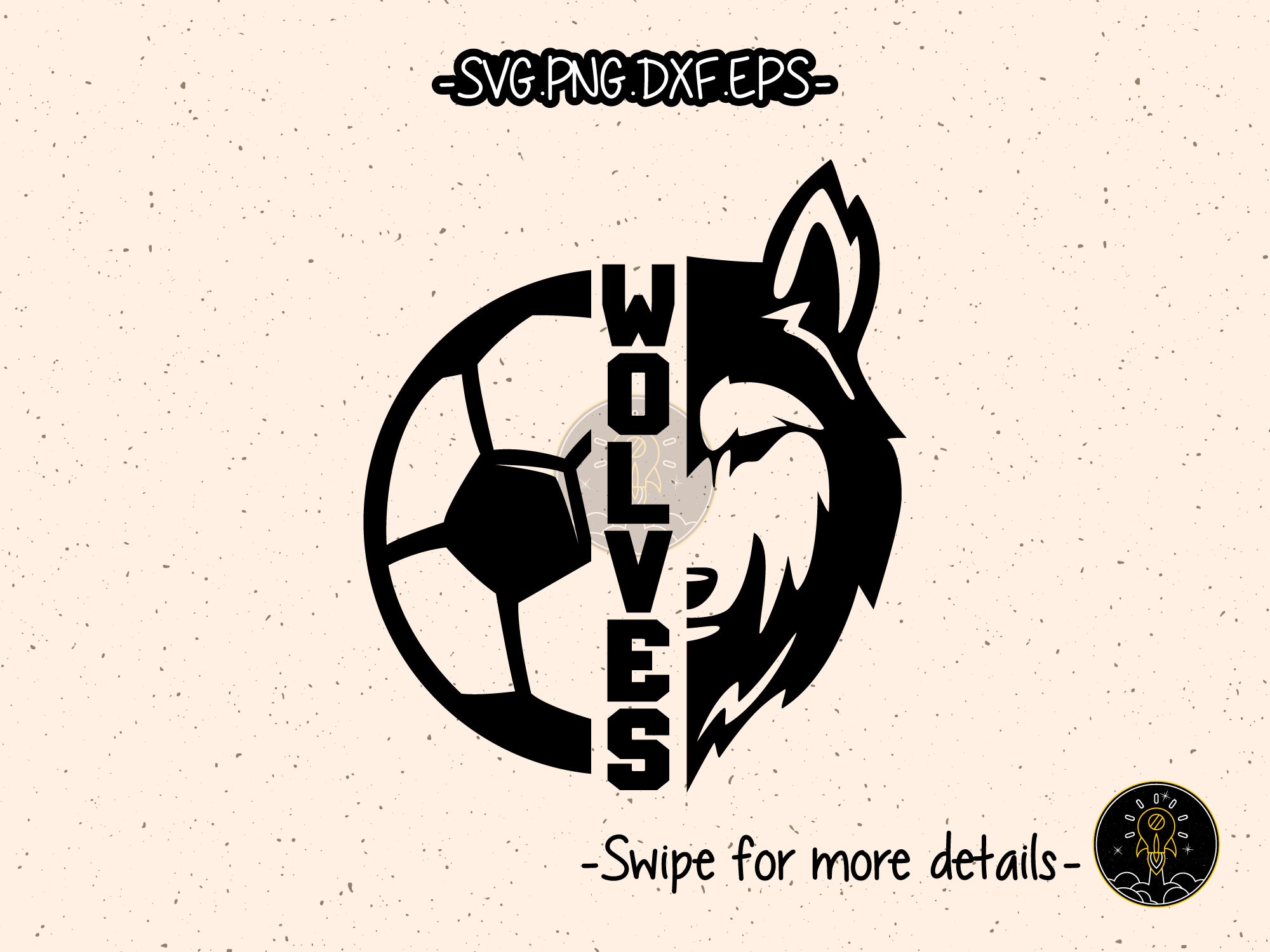 Wolves Football Svg Pattern Wolves Wolf Team Soccer Football SVG Cut File Cricut Clipart - Etsy