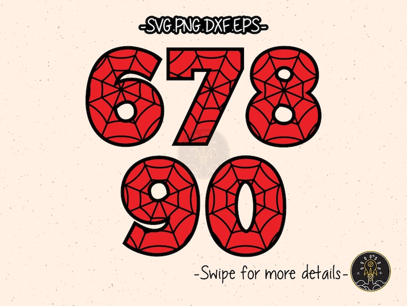 SpiderWeb Spider Number Letter Font Alphabet SVG Cricut Cut File Clipart