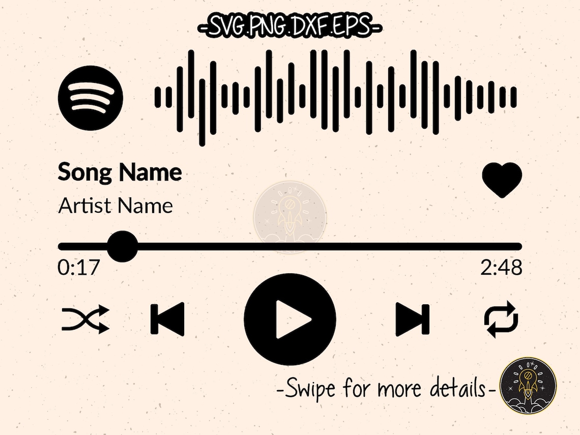 Music Player Audio Control Buttons SVG Sticker Decal - Etsy