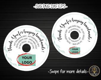 Tumbler Cup Instruction Label Care Card SVG Cricut Cut File