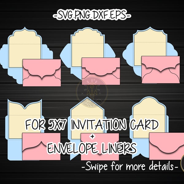 A7 Envelope Cut File Etsy