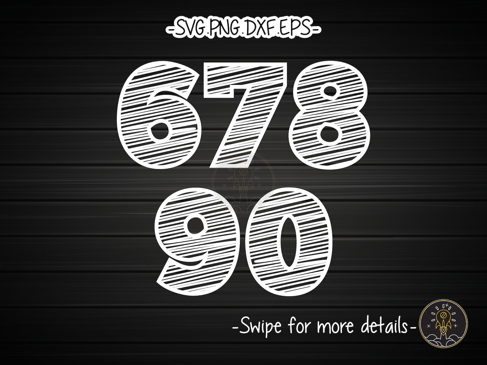 Chalkboard Chalk Numbers Letters Font Alphabet SVG Vector Etsy