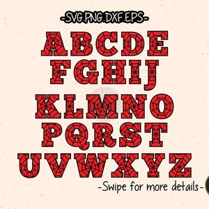 SpiderWeb Spider Number Letter Font Alphabet SVG Cricut Cut File Clipart