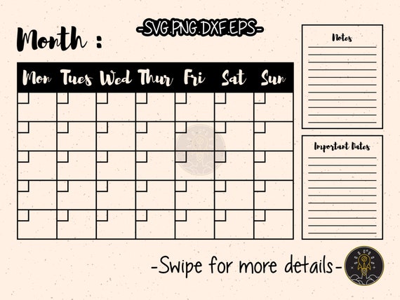 Hand Drawn Rustic Monthly Reusable Calendar SVG Cricut Cut File Clipart - Etsy hand-drawn-rustic-monthly-reusable-calendar-svg-cricut-cut-file-clipart-etsy