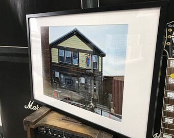The Hideout framed print