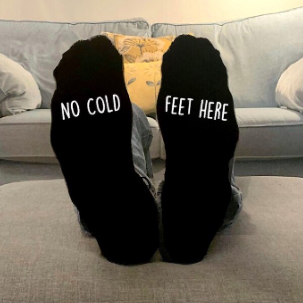 Cold Feet Socks Etsy