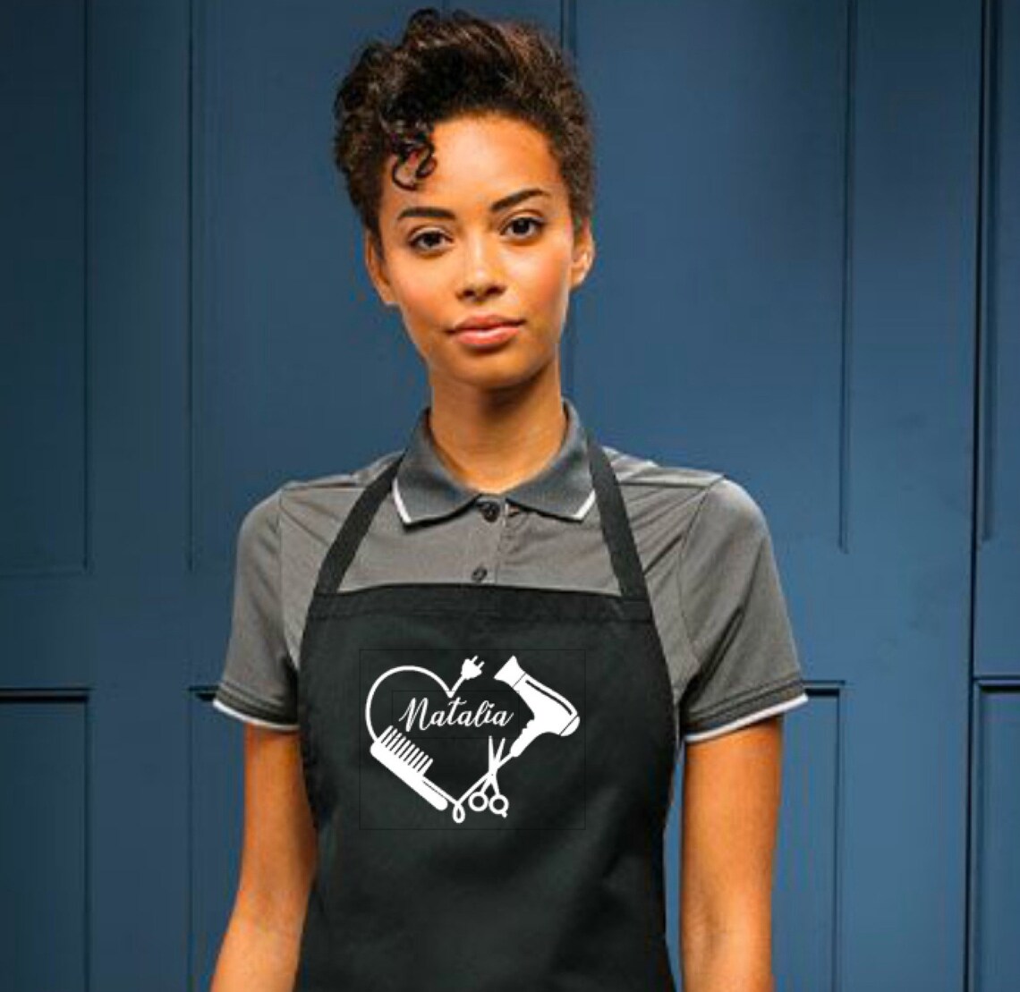 Personalised Hair Stylist Apron Hairdressers Apron Apron Etsy