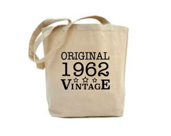 60th Birthday Gifts for Women Men Vintage 1959 Funny Tote Bags Present 60th Birthday Gifts for Women Men Vintage 1959 Funny Tote Bags Present