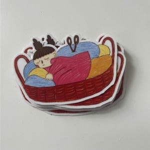 Moomin Little Nap Time Sticker