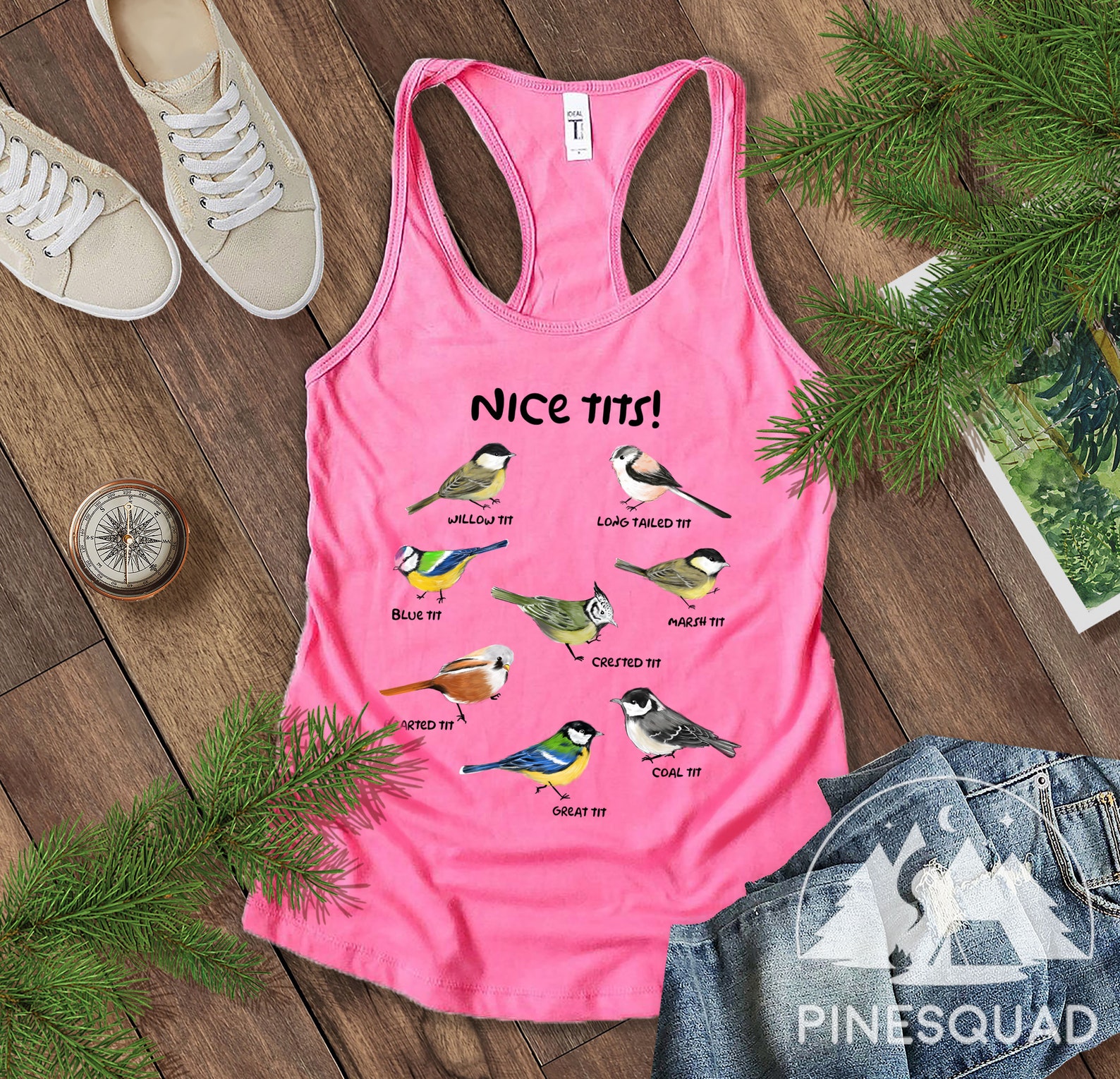 tits bird shirt