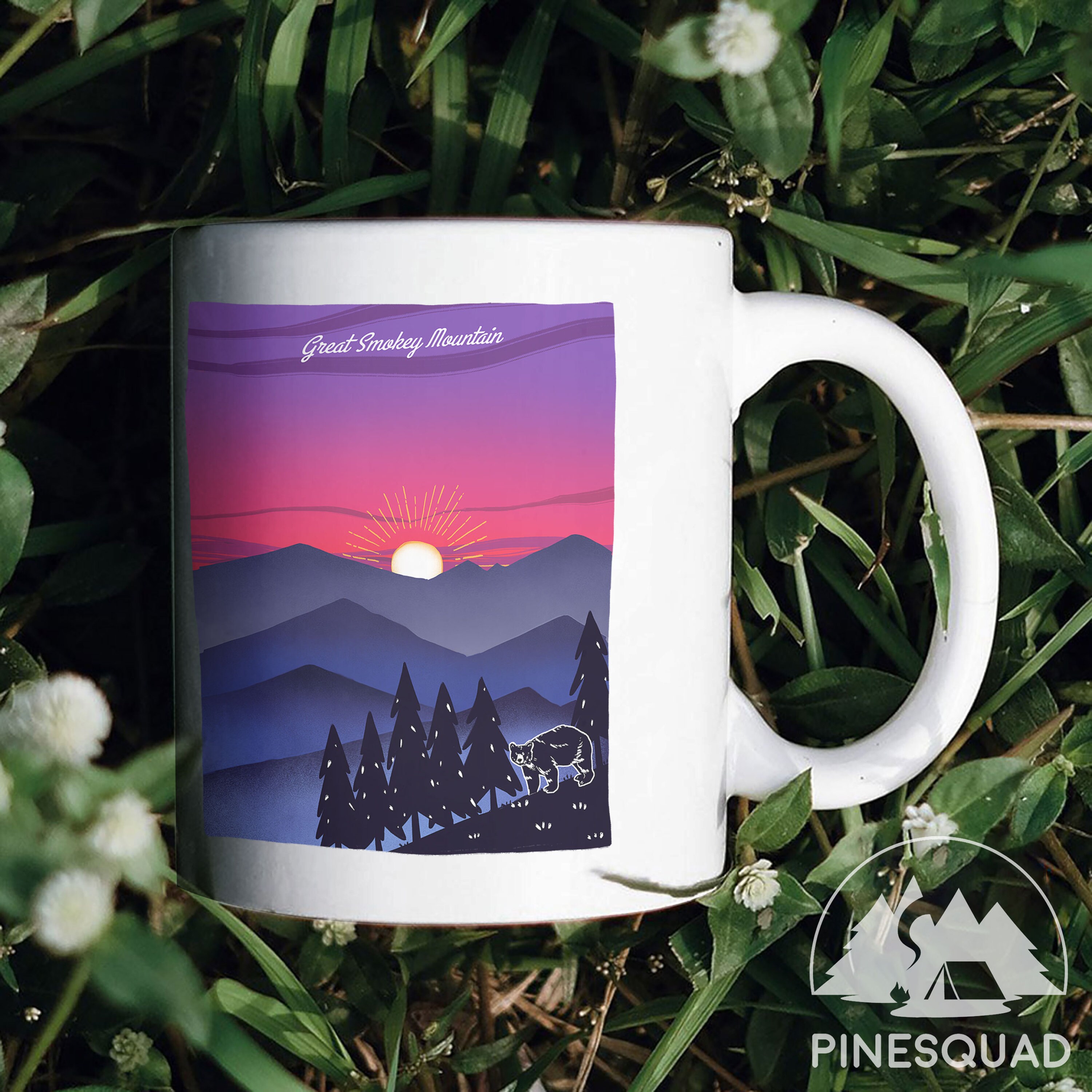 Great Smoky Mountains National Park mug Travel Mug National Etsy