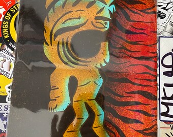 Tiki digital art print