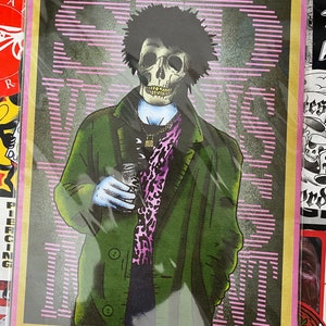 Sid vicious art print punk