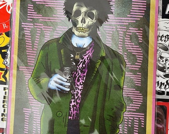 Sid vicious art print punk