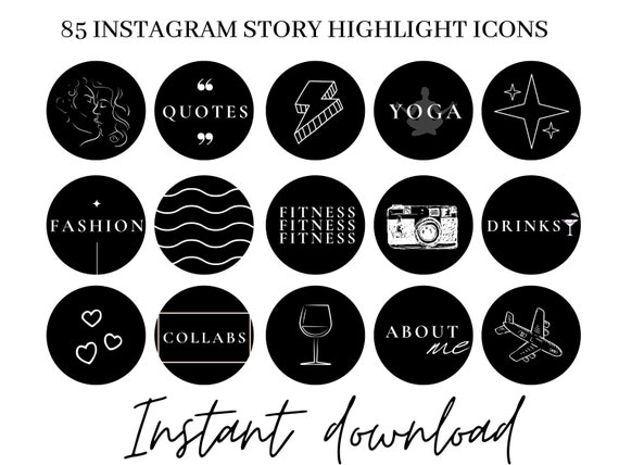 Instagram Highlight Cover Templates | Make Instagram Highlight Covers  Online | Shutterstock