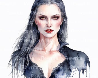 12 Mujer Vampiro Clipart | JPG Alta Calidad | Imagen Prediseñada  Imprimible, Descarga Digital | Junk Journal, Scrapbooking, Crafting