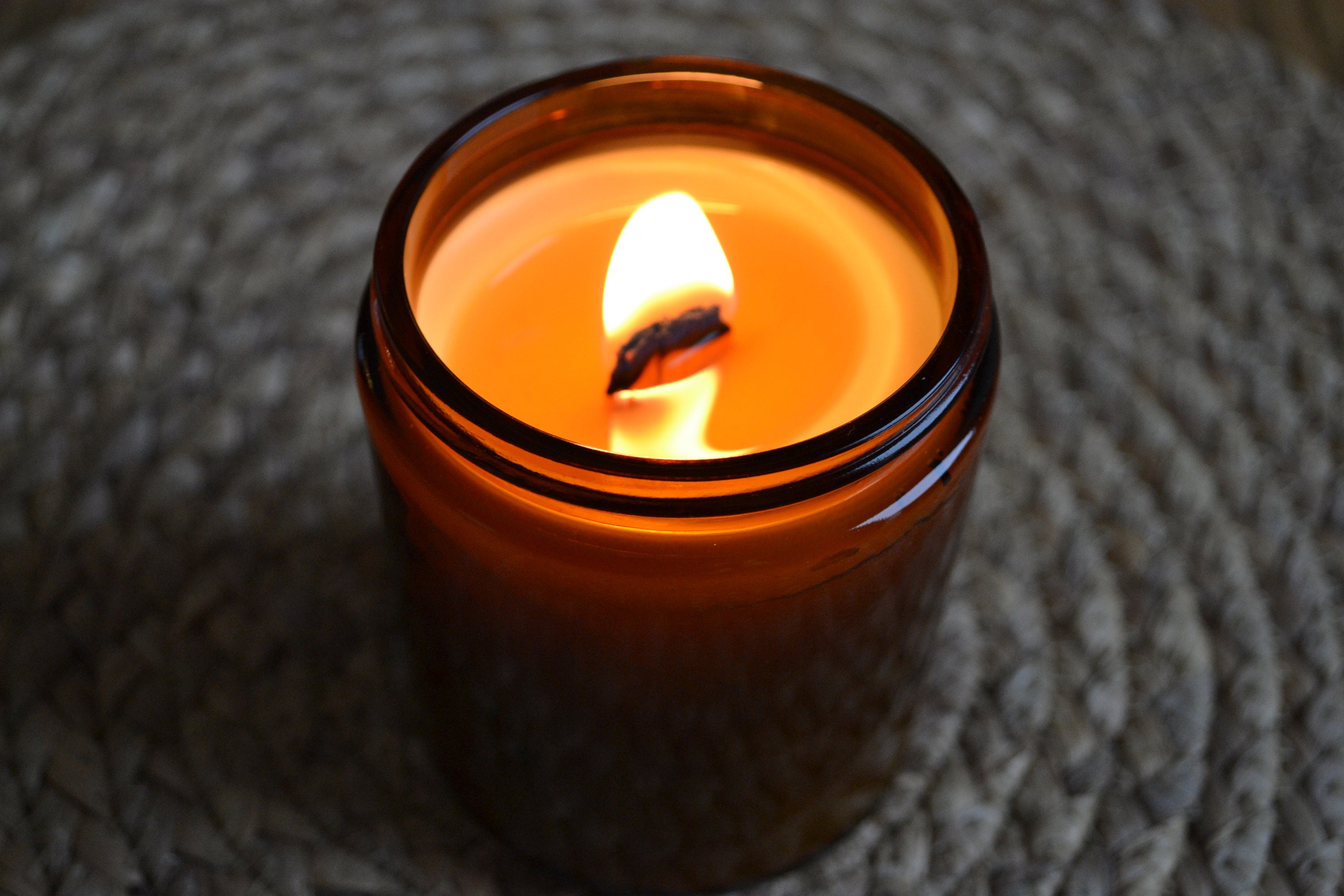 100 Pure Beeswax Candle Wooden Wick Beeswax Candle Etsy