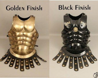 300 Spartan Muscle Jacket With Armor Spartan Helmet | Halloween Knight Roman Cosplay Medieval Greek Costumes | 300 Movie Warrior Costume Set