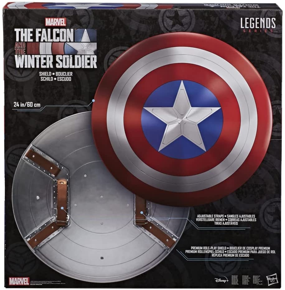 Médiévale Captain America Shield-Metal Prop Réplica, Marvel Bouclier