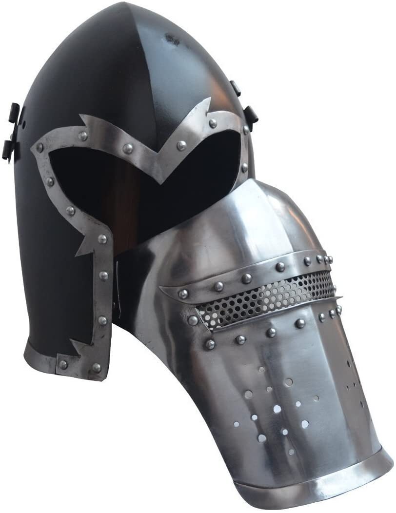 中世騎士のバルブートヘルメット | ローマ騎士の鎧ヘルメット