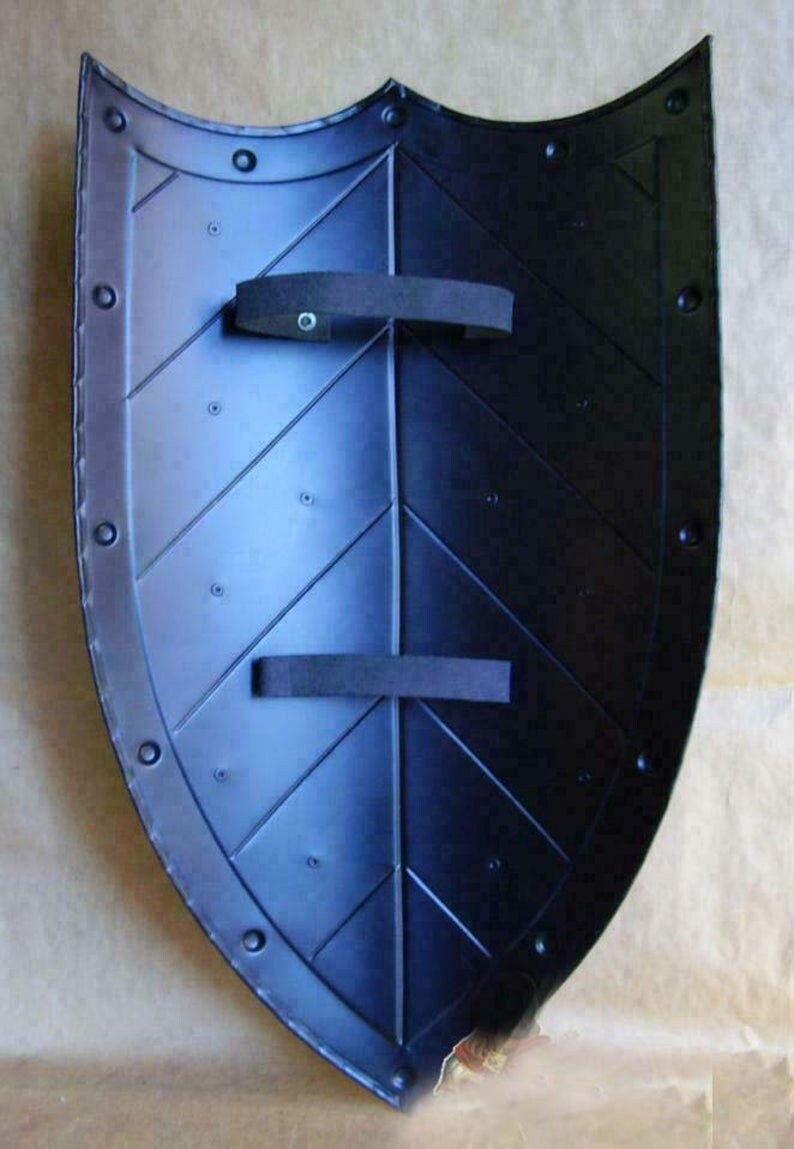 Medieval Knight Pointed Shield Larp Re-enactment Cosplay - Etsy