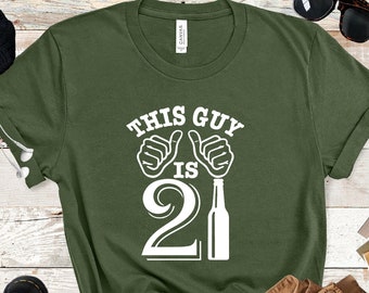 This Guy Is 21 T-Shirt: Unisex Birthday Gift