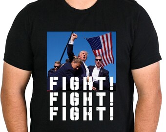 President Trump Fight! T-Shirt - Republican Election 2024