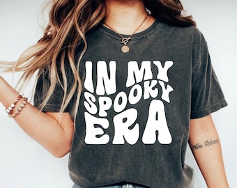 In My Spooky Era Shirt, Funny Halloween Costume Tee