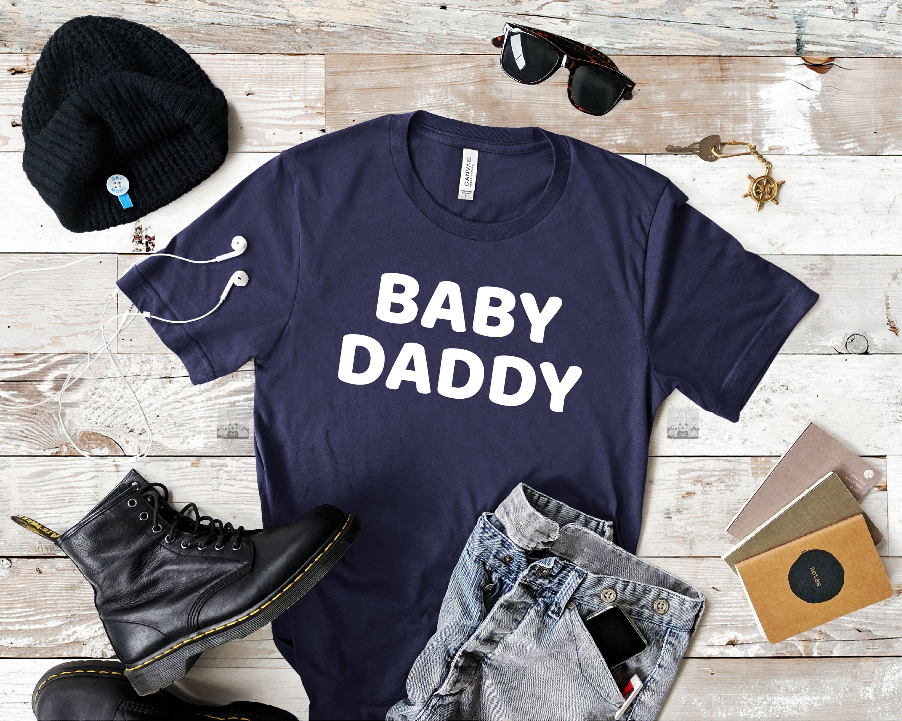 Baby Daddy TShirt New Dad Tshirt Gift New Dad Shirt Etsy