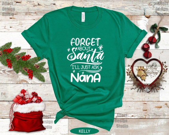 Funny Santa Nana Shirt Funny Nana 