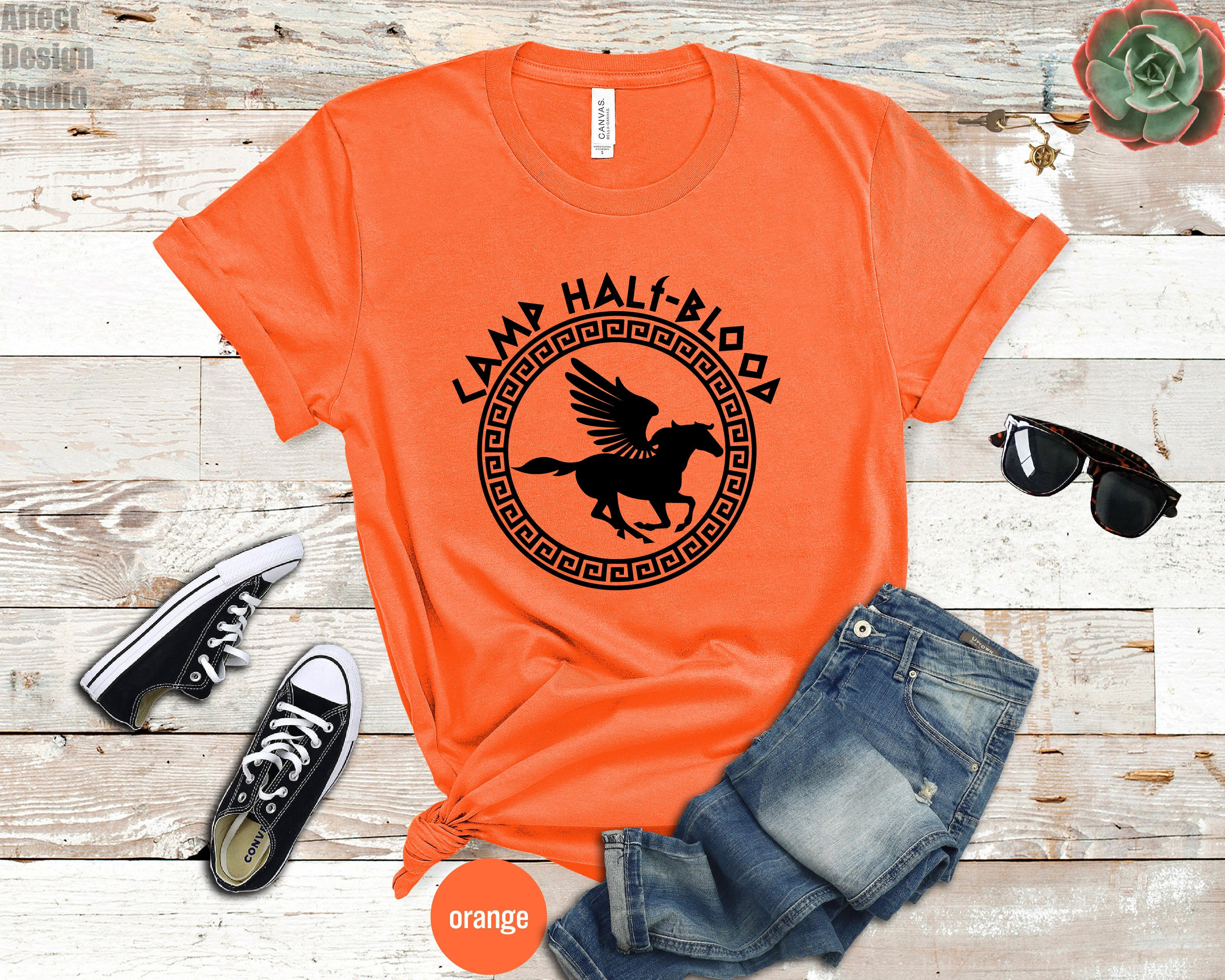 Camiseta Camp Half-Blood - no name