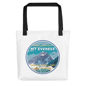 Mt Everest Tote bag