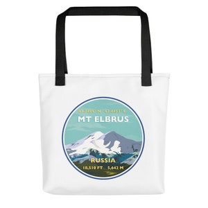 Mt Elbrus Tote bag