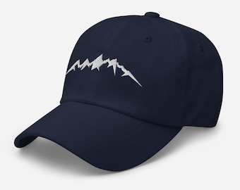 Grand Teton Outline Dad Hat