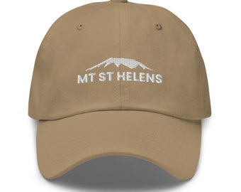 Mt St Helens Dad Hat