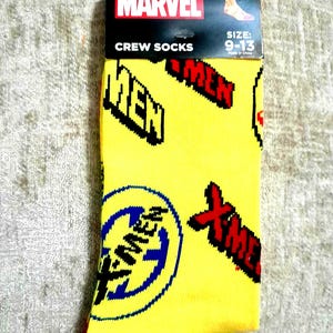 Marvel X-Men Logo Crew Socks