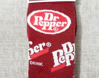Dr. Pepper Logo Socks